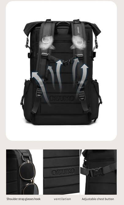 TREKBULL - LIMITED EDITION - Ozukostore.com - Waterproof - anti - theft - secure - compact - light - practical - functional - travel - commute - day trip - stylish - trendy