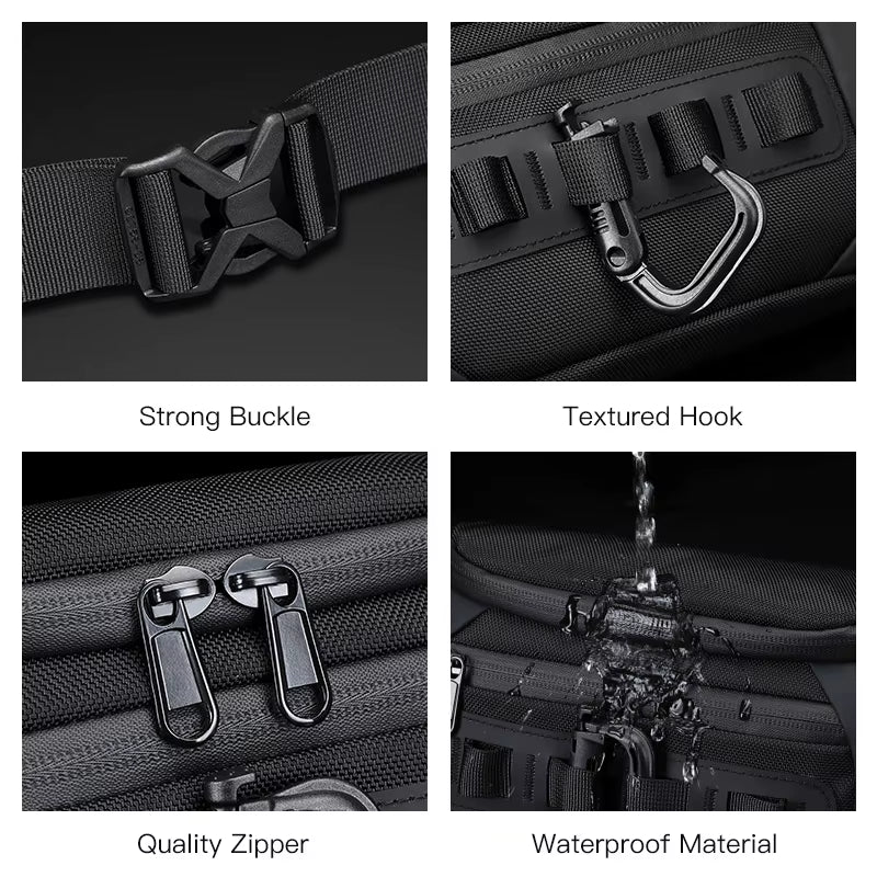 D - STRAP - Ozukostore.com - Waterproof - anti - theft - secure - compact - light - practical - functional - travel - commute - day trip - stylish - trendy