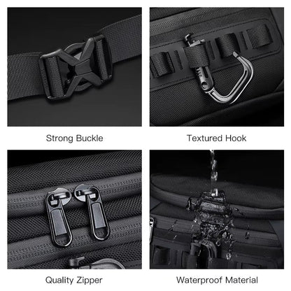 D - STRAP - Ozukostore.com - Waterproof - anti - theft - secure - compact - light - practical - functional - travel - commute - day trip - stylish - trendy