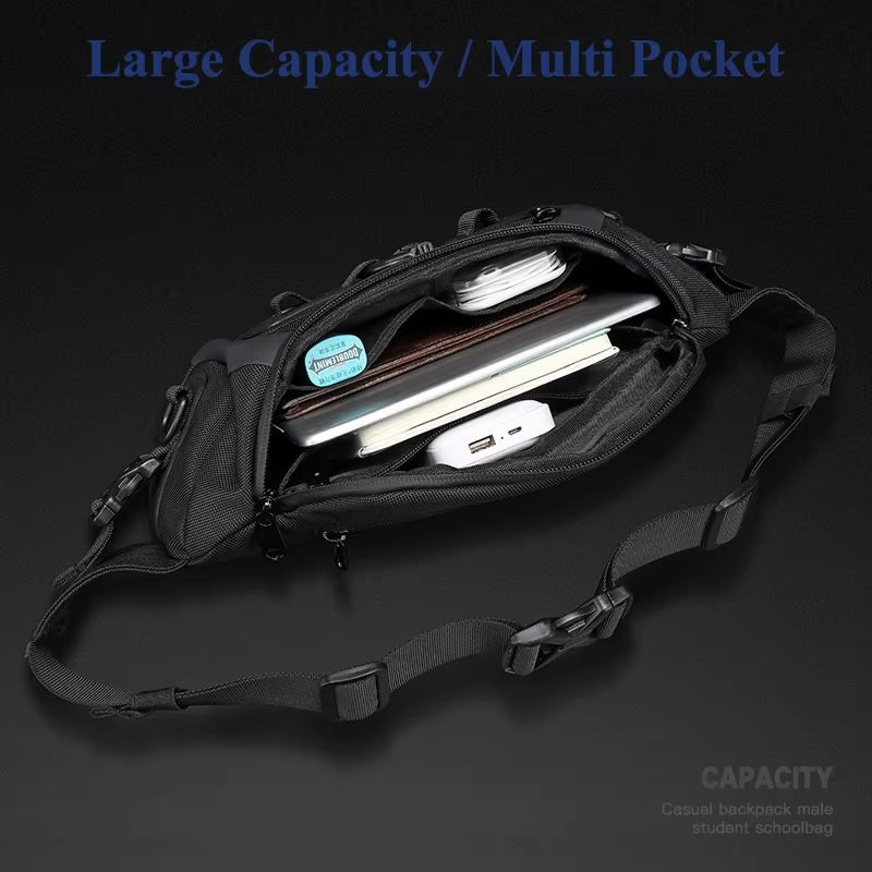 D - STRAP - Ozukostore.com - Waterproof - anti - theft - secure - compact - light - practical - functional - travel - commute - day trip - stylish - trendy