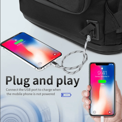 JETX - Ozukostore.com - Waterproof - anti - theft - secure - compact - light - practical - functional - travel - commute - day trip - stylish - trendy